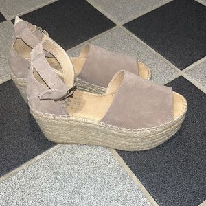 Vince Camuto wedge platforms
